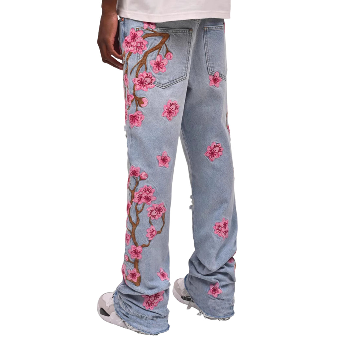 Roses Blue Denim