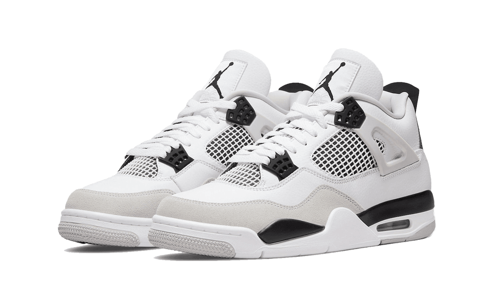 Nike Men's Sneakers Air Jordan 4 Retro Military Black