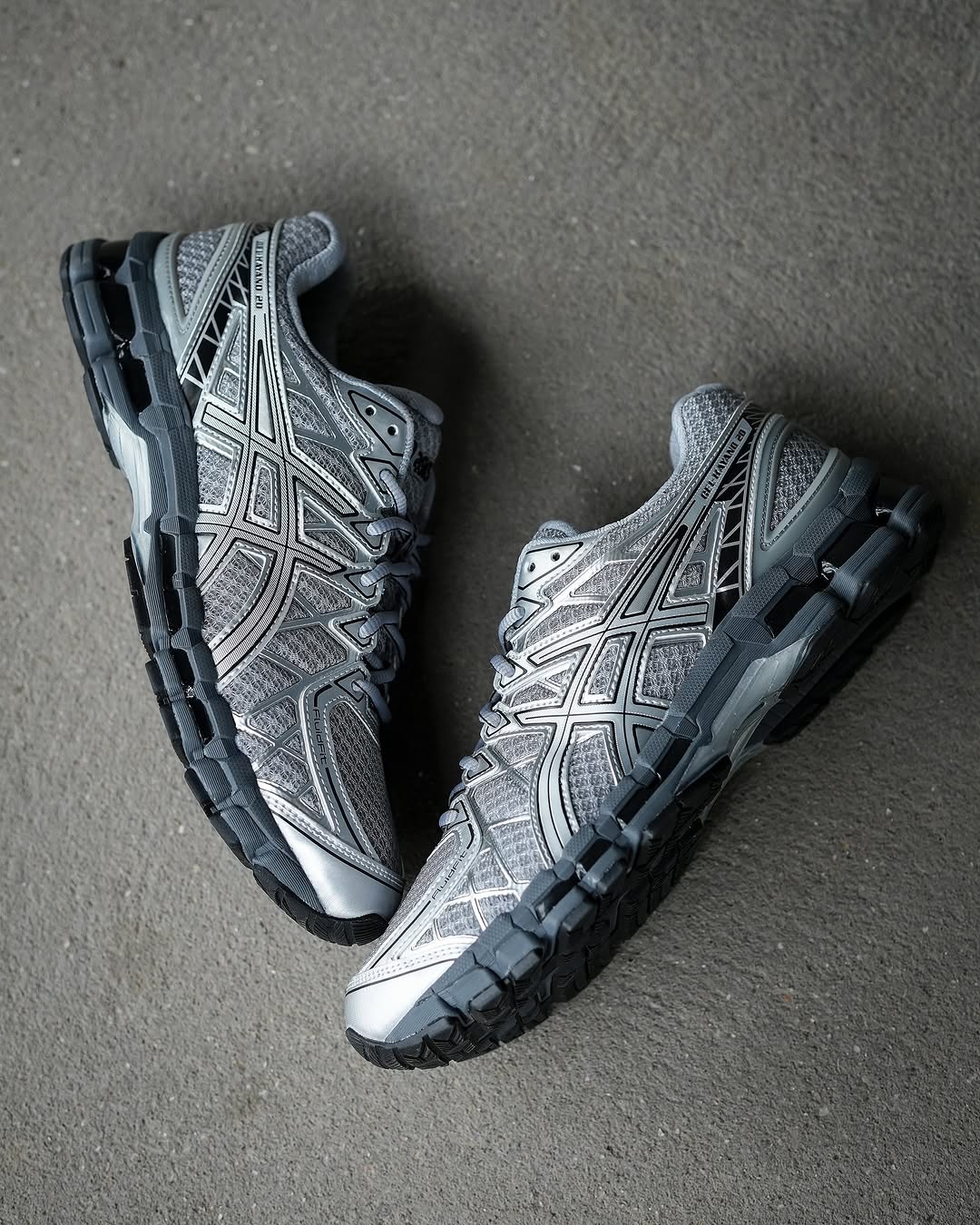 ASICS Gel-Kayano 20 Gravel Pure Silver