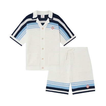 Casa Stripes Short Set