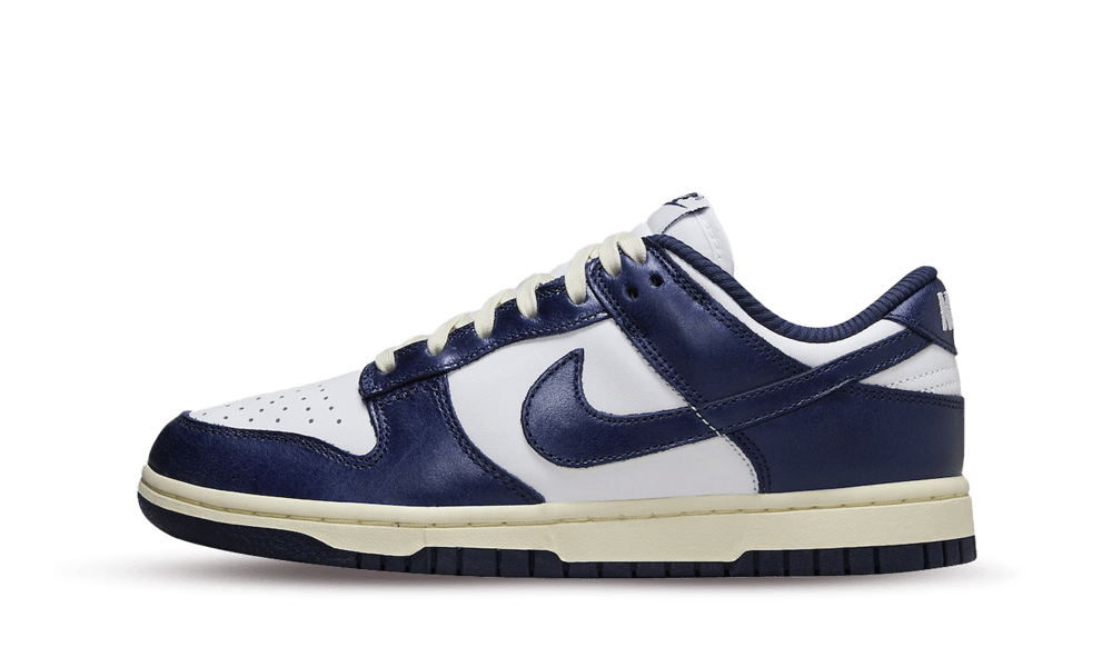 Nike Unisex Sneakers Dunk Low Vintage Navy