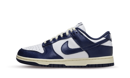 Nike Unisex Sneakers Dunk Low Vintage Navy