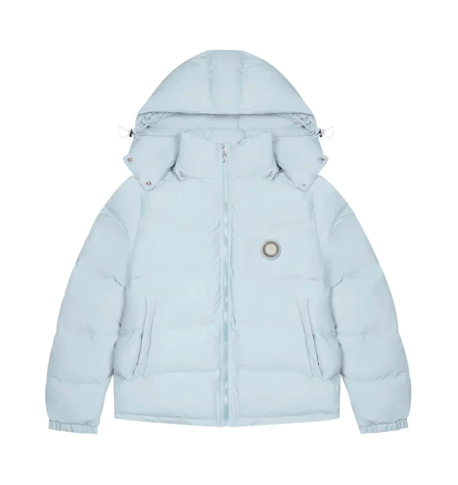 TS Irongate Detachable Hooded Puffer Jacket Ice Blue