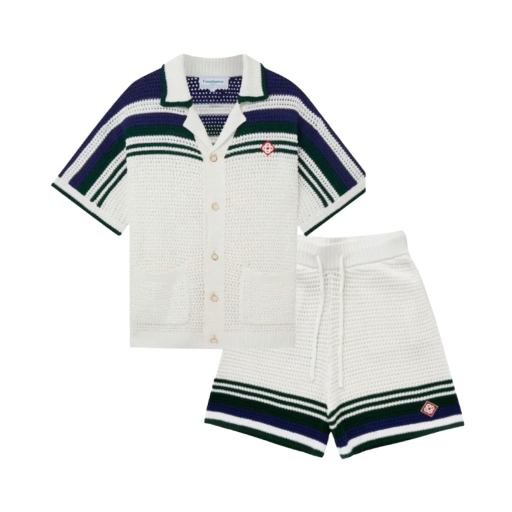 Casa Stripes Short Set