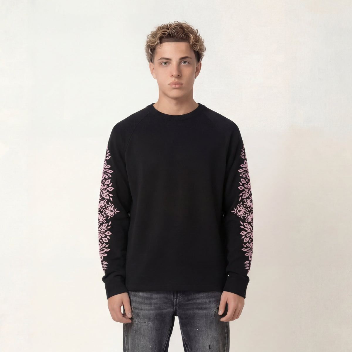 Bloom Motif Longsleeve