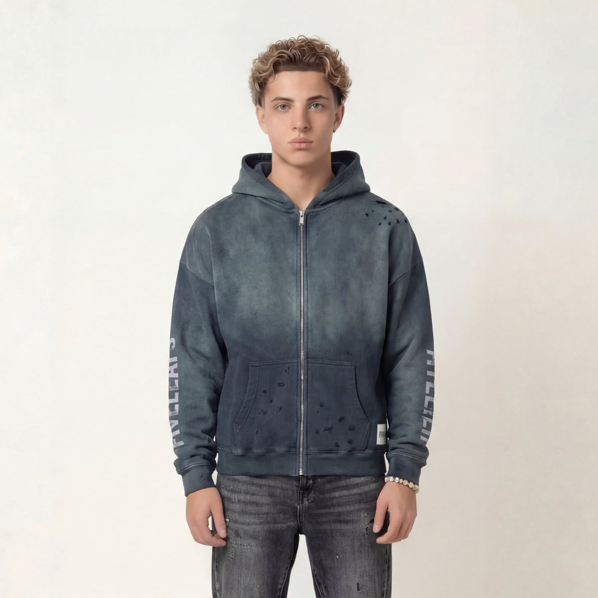 Distress Core Hoodie