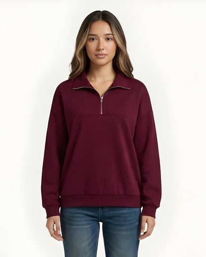 Halfmoon Zip Sweatshirt