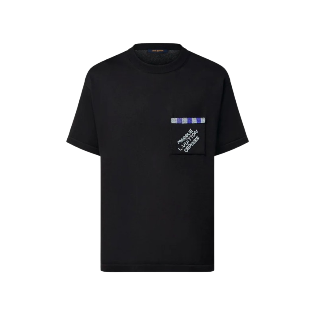 Intarsia Pocket T-shirt