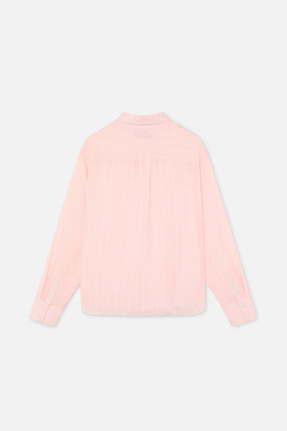 70s Summer Salmon Shirt