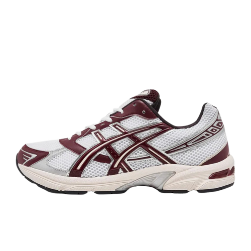 ASICS Gel-1130 White Maroon Banner