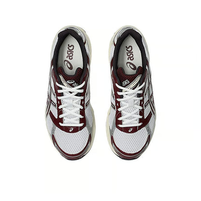 ASICS Gel-1130 White Maroon Banner