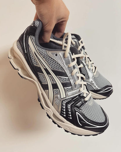 ASICS Gel-Kayano 14 Black Glacier Grey Silver