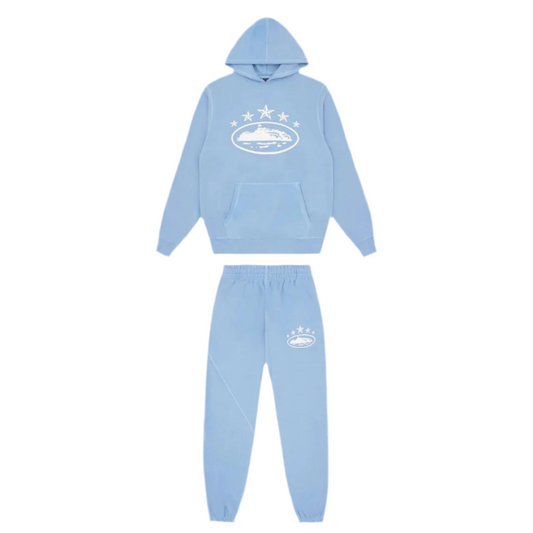 5 Stars Baby Blue Tracksuit