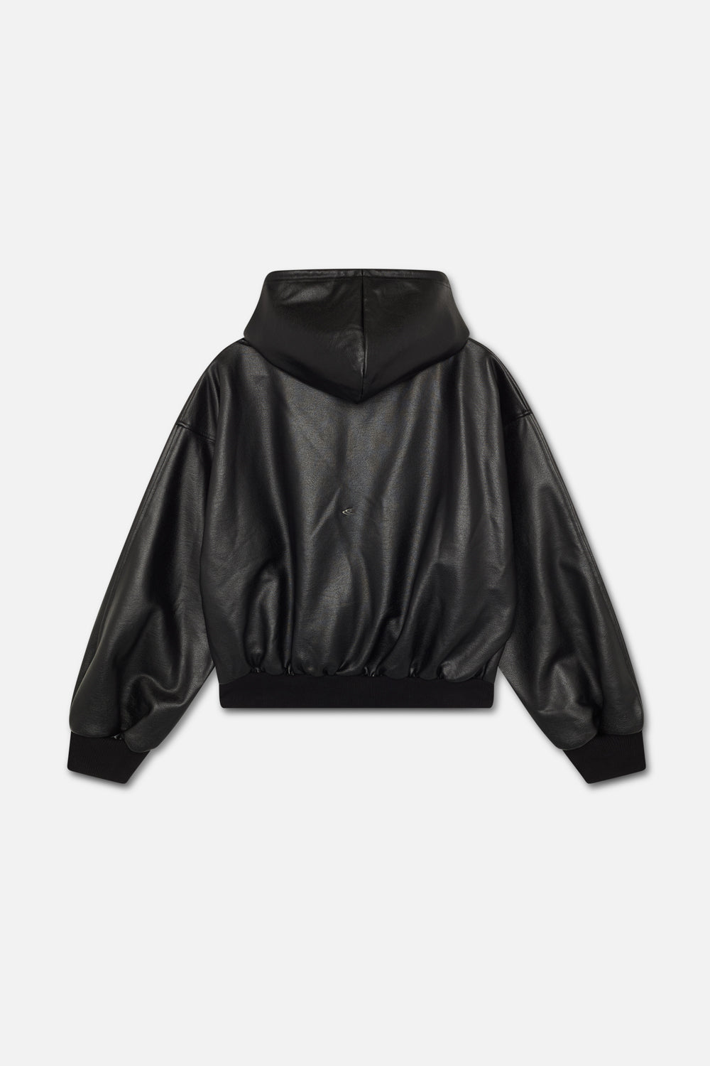 Cuir Black Zipper