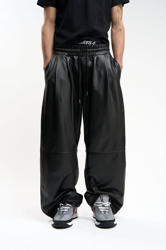 Cuir Black Pants