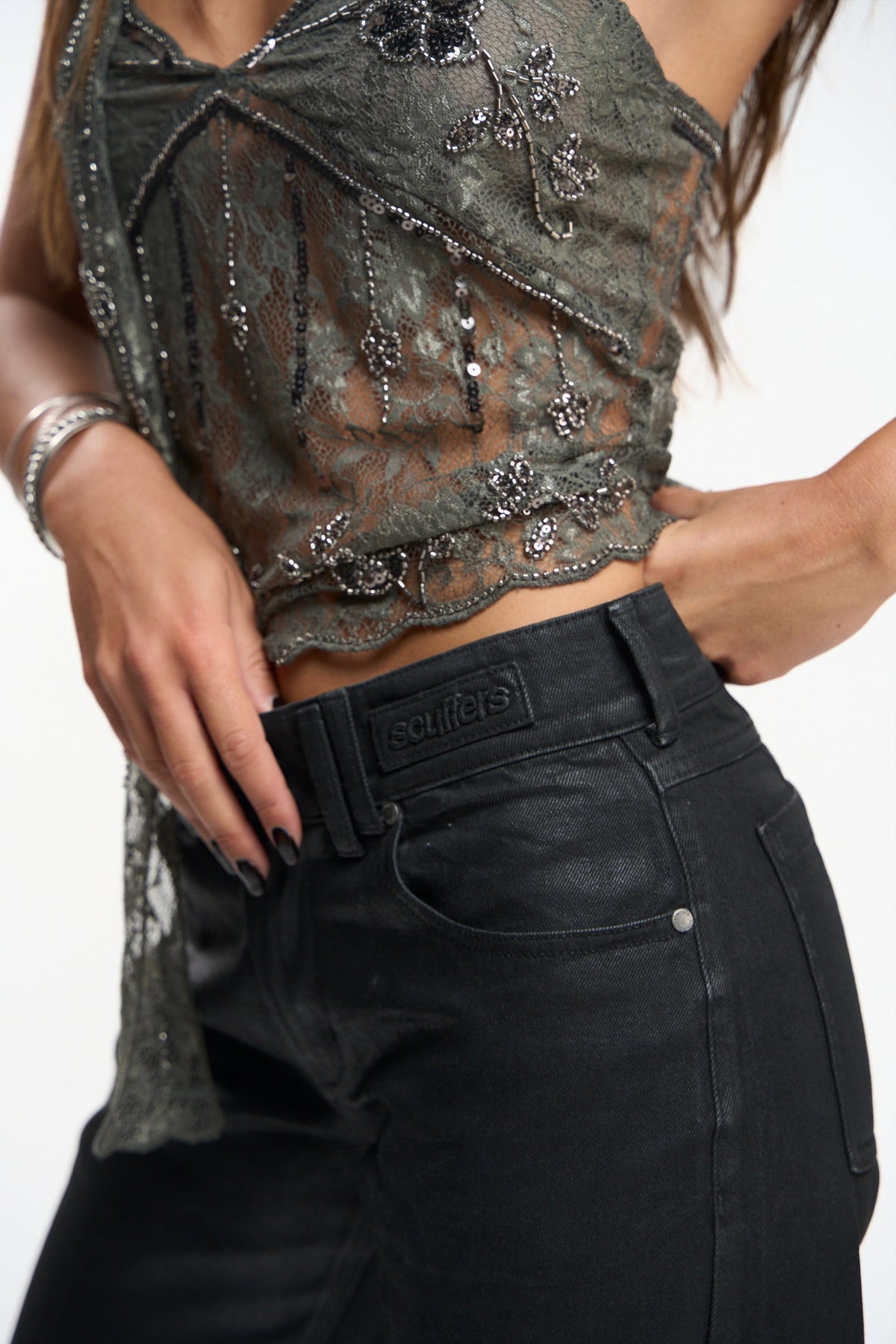 Alana Black Pants