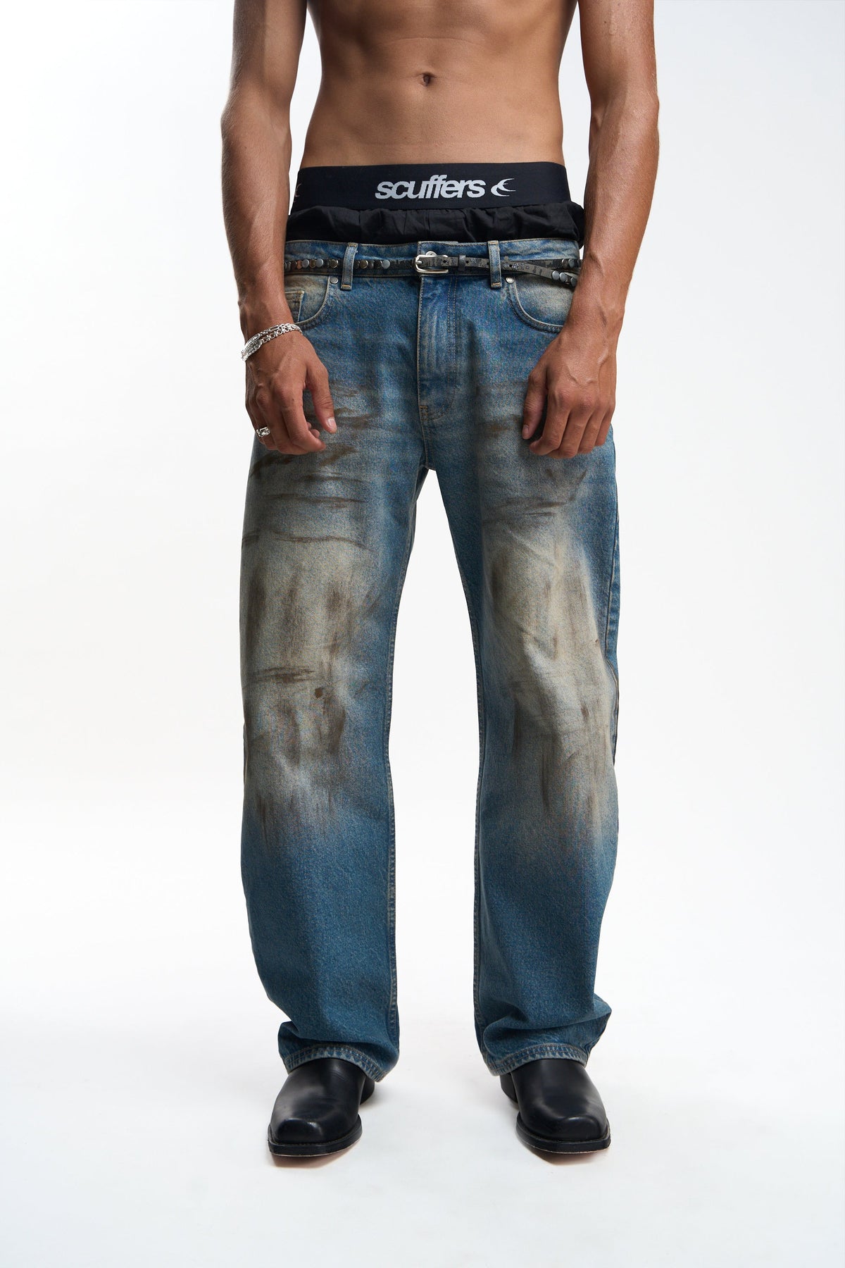 Bani Washed Blue Pants