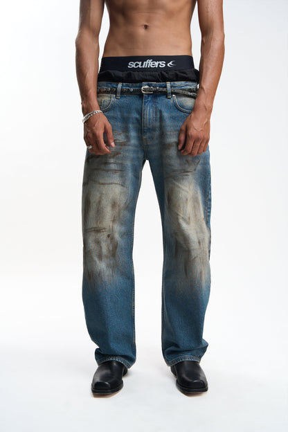 Bani Washed Blue Pants