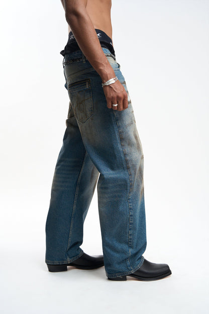 Bani Washed Blue Pants