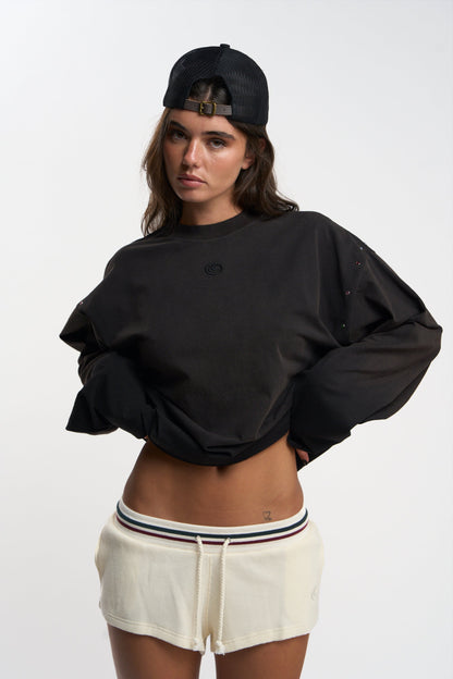 Strass Dark Longsleeve