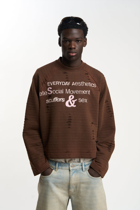 Mini Brown Sweatshirt