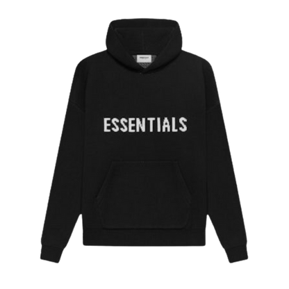 Fear of God Essentials Knit Pullover Hoodie (SS21) Black