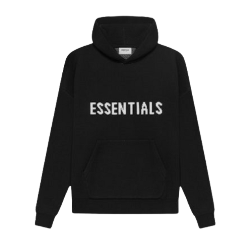 Fear of God Essentials Knit Pullover Hoodie (SS21) Black