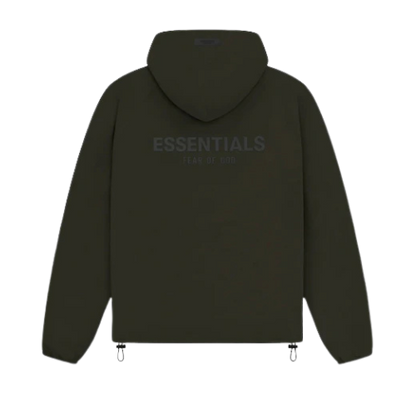 Fear of God Essentials SS23 Full Zip Jacket Off Black