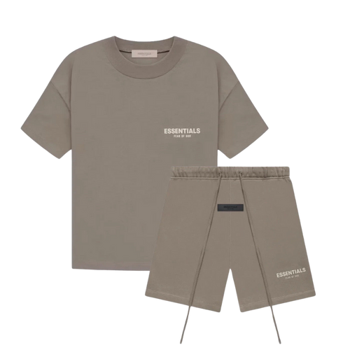 Fear of God Essentials Desert Taupe Summer set