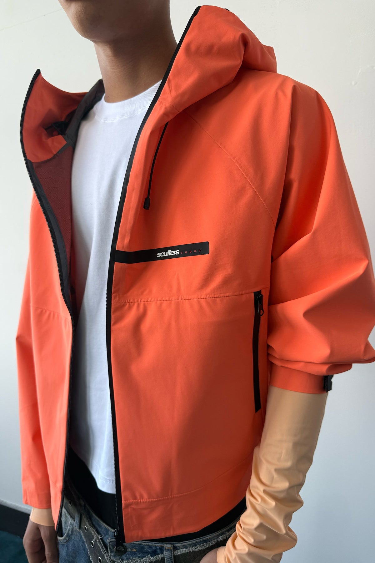 Essence Orange Windbreaker
