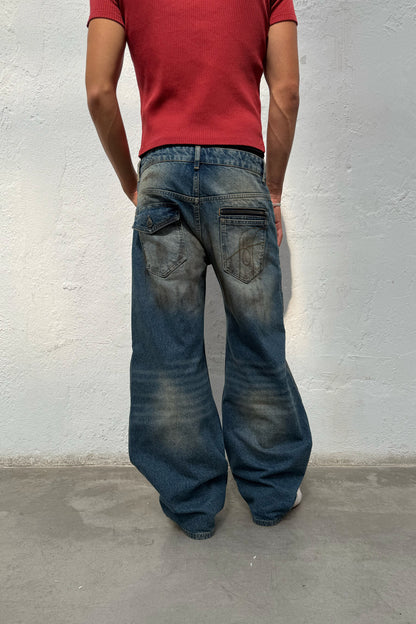 Bani Washed Blue Pants