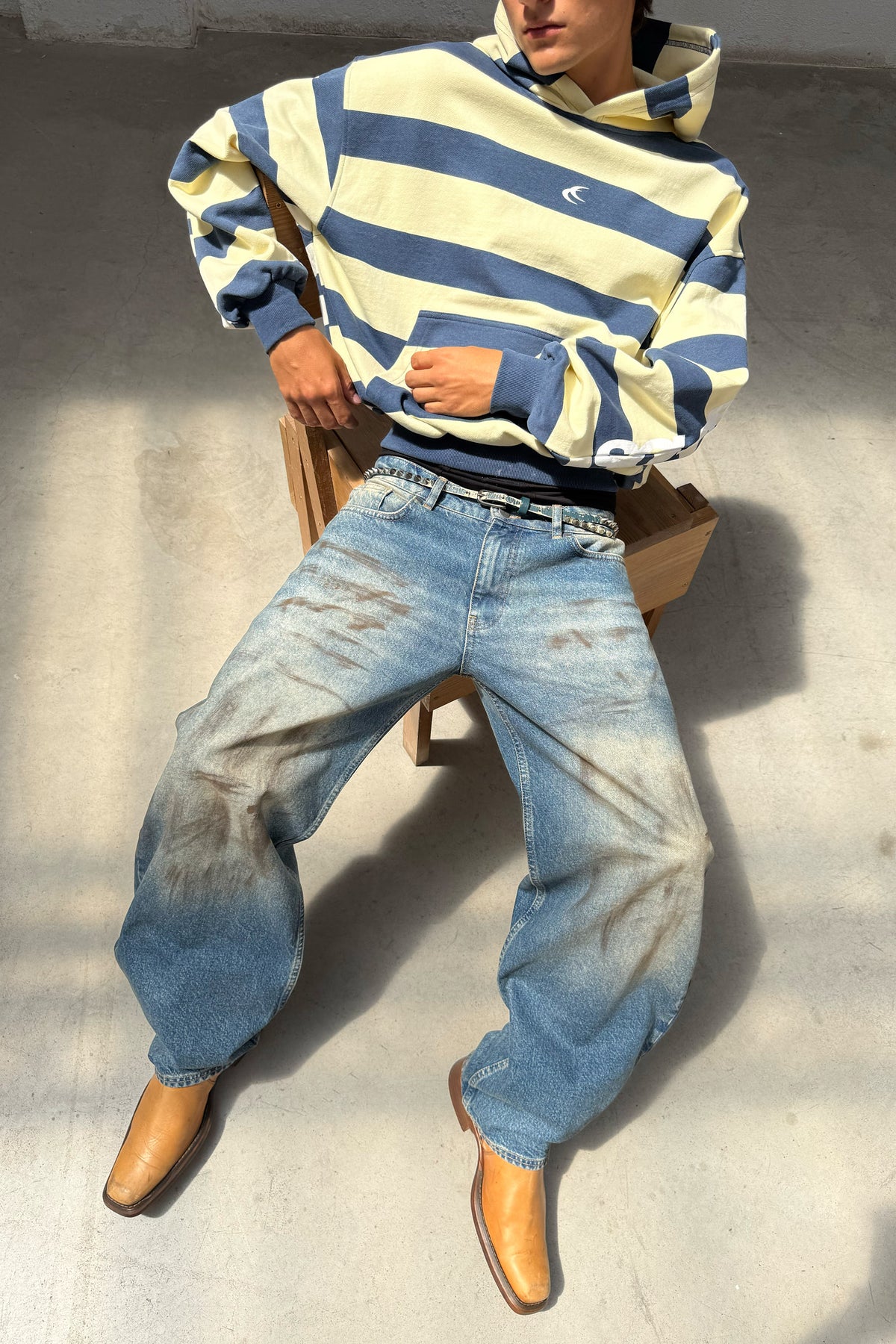 Bani Washed Blue Pants