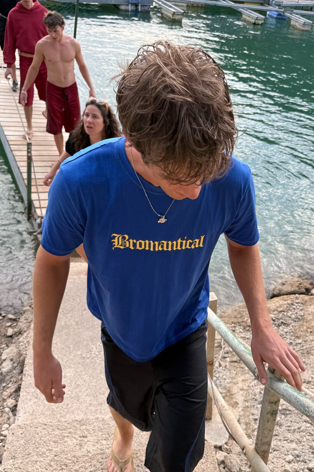 Bromantical Blue T-shirt