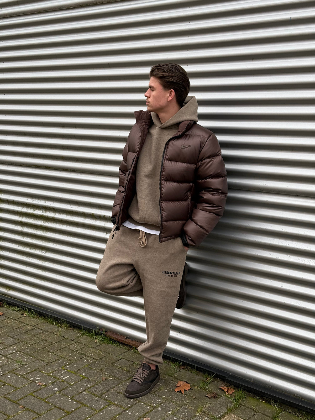 Fear of God Essentials FW24 Heather Grey Full set