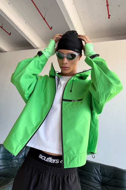 Essence Green Windbreaker