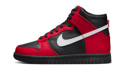 Nike Dunk High Black Red