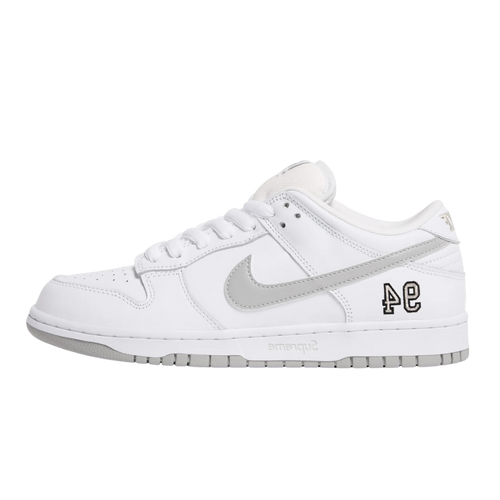 Supreme X Nike SB Dunk Low Pro White