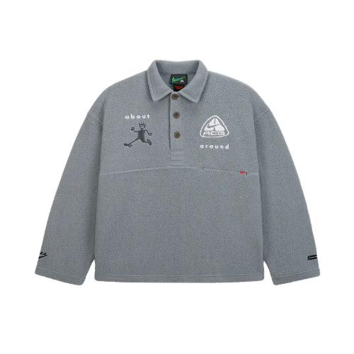 Nike ACG x CPFM L/S Polo Grey