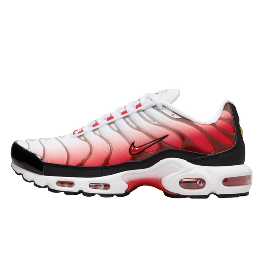 Nike Air Max Plus White Black University Red