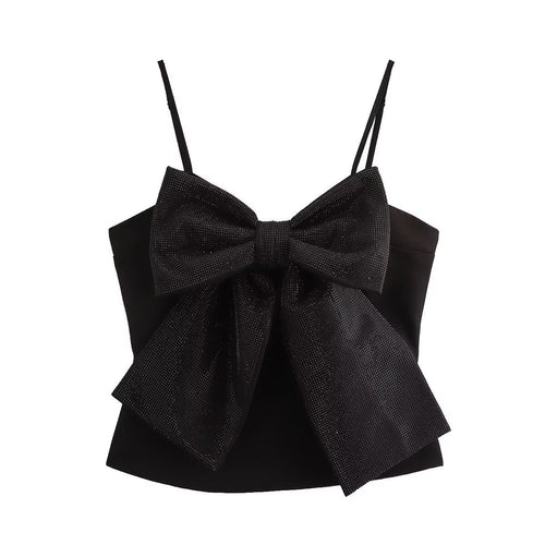 Strappy Bow Crop Top