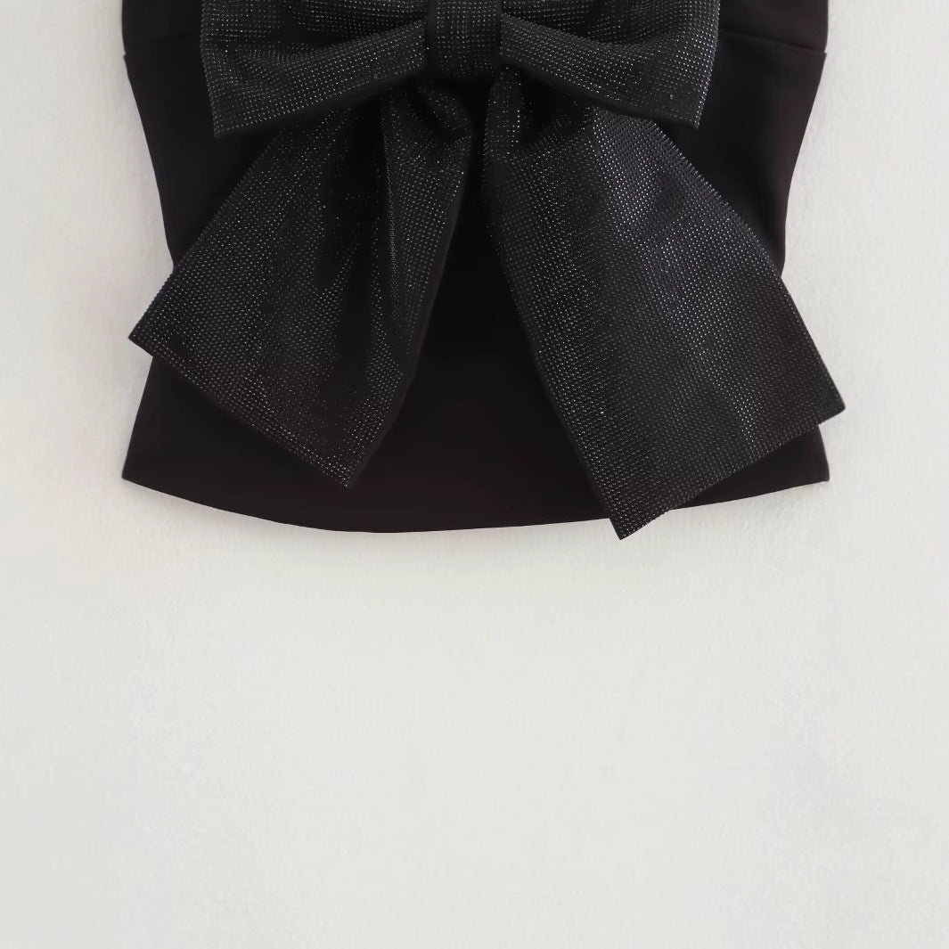 Strappy Bow Crop Top