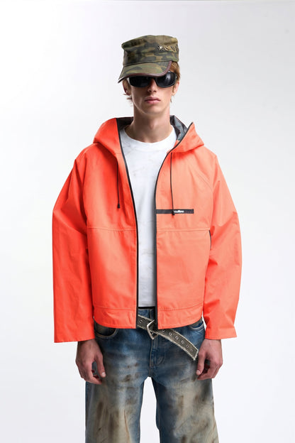 Essence Orange Windbreaker