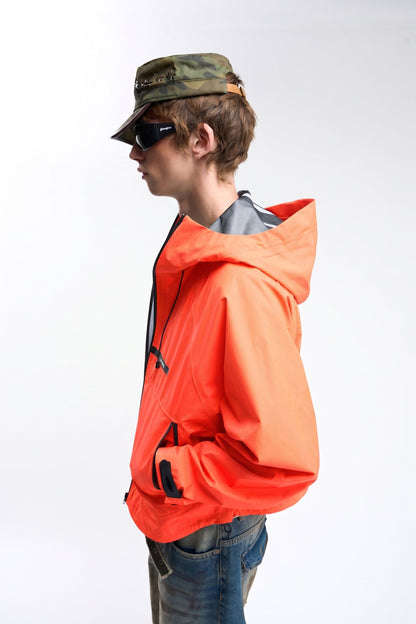 Essence Orange Windbreaker