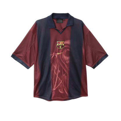 Travis Scott x Nike x FC Barcelona Retro 2000/01 Home Skeleton Jersey Multicolor
