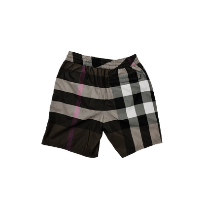 Chequered Shorts Dark