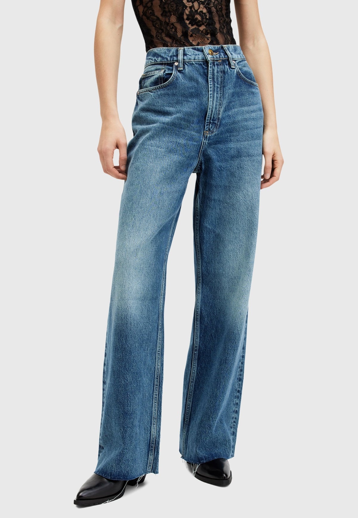 Relaxed Fit Jeans Blue