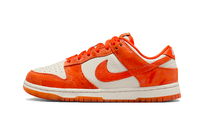 Nike Unisex Sneakers Dunk Low Cracked Orange