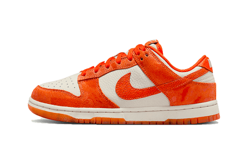 Nike Unisex Sneakers Dunk Low Cracked Orange
